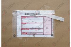 Пластиковый конверт для сопроводительной документации Юнипак А5 160х240мм